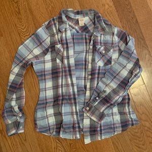 Well worn + preshrunk Target flannel
